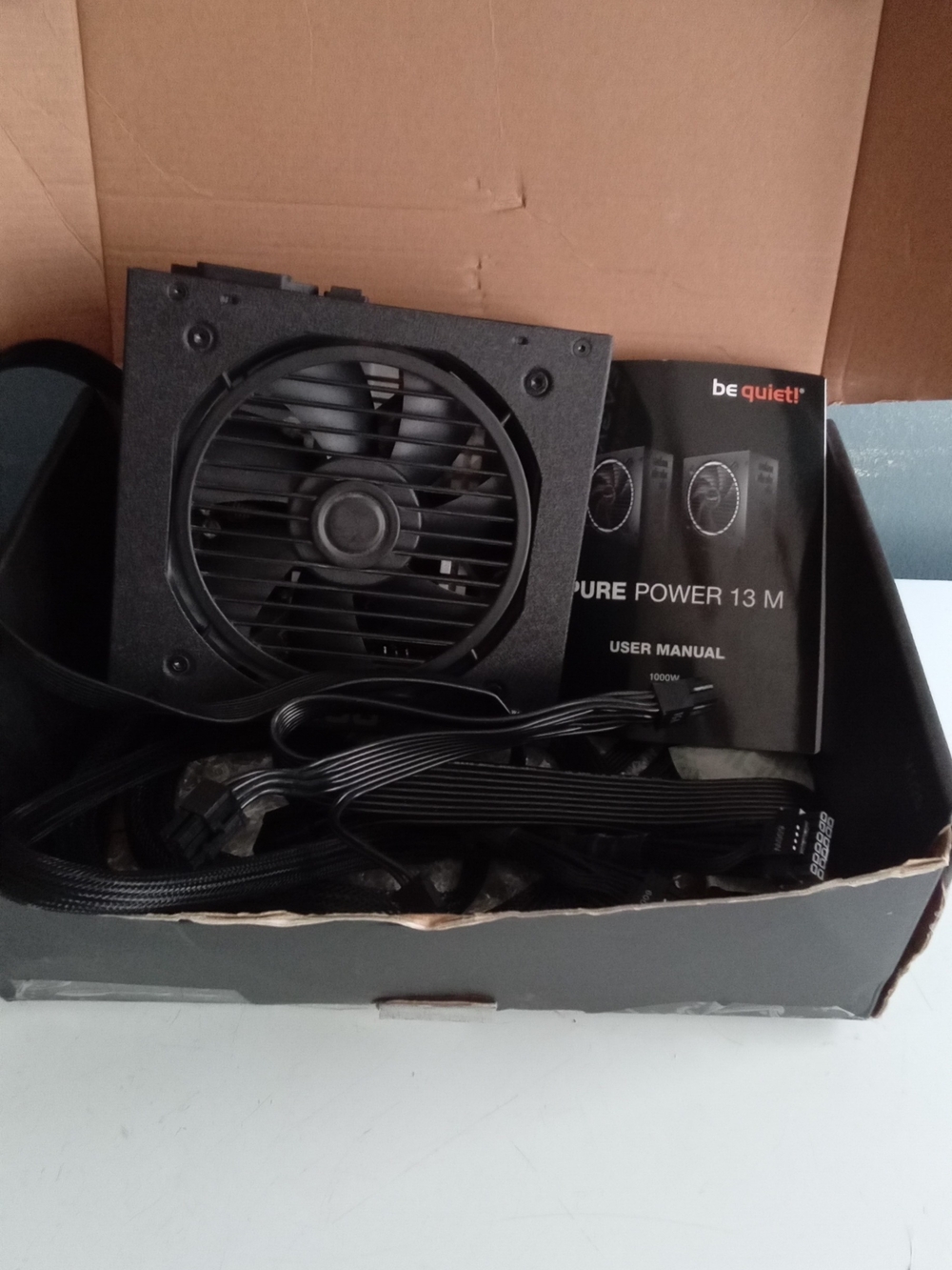 be quiet! Pure Power 12 M 850W 80 Plus Gold Fully Modular ATX 3.0 Power Supply